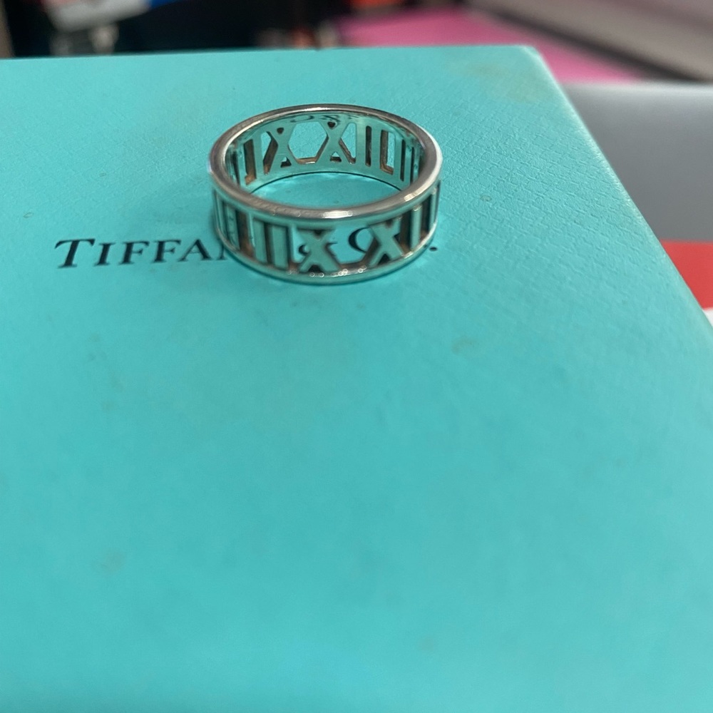 Tiffany Atlas Ring Sterling Silver